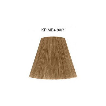 Wella Color Tinte Permanente Koleston Perfect N.  8. 07 Rubio Claro Natural Marrón