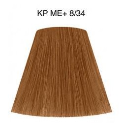 Wella Color Tinte Permanente Koleston Perfect N.  8.34 Rubio Claro Dorado Cobrizo In