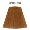Wella Color Tinte Permanente Koleston Perfect N.  8.34 Rubio Claro Dorado Cobrizo In