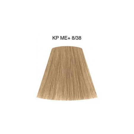 Wella Color Tinte Permanente Koleston Perfect N.  8.38 Rubio Claro Dorado Perla