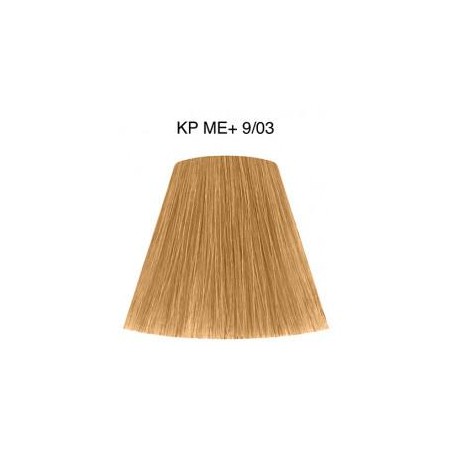 Wella Color Tinte Permanente Koleston Perfect N.  9. 03 Rubio Muy Claro Natural Dorado