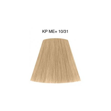 Wella Color Tinte Permanente Koleston Perfect N. 10.31 Rubio Super Claro Dorado Ceniza