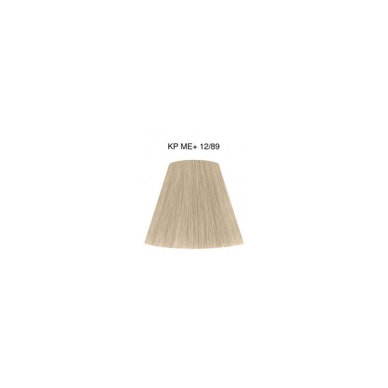 Wella Color Tinte Permanente Koleston Perfect N. 12.89 Superaclarente Rubio Perla Cendré