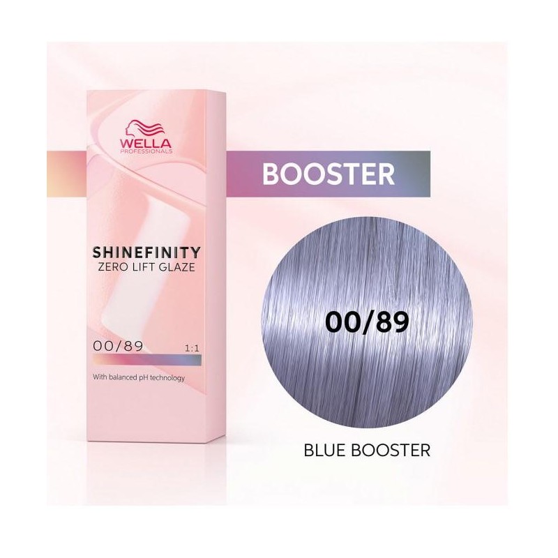 Wella Color Tinte Permanente Shinefinity 00.89 Color Azul Cendré 60 Ml   Ref. 99350113569