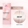Wella Color Tinte Permanente Shinefinity 09.07 Color Rubio Muy Claro Natural Marrón 60 Ml   Ref. 99350113549