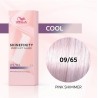Wella Color Tinte Permanente Shinefinity 09.65 Color Rubio Muy Claro Violeta Caoba 60 Ml Ref. 99350113551