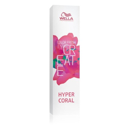 Wella Color Tinte Semipermanente Color Fresh Create Hyper Coral 60 Ml.