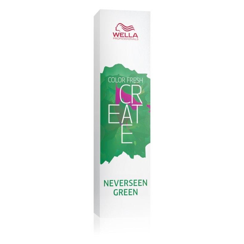 Wella Color Tinte Semipermanente Color Fresh Create Neverseen Green 60 Ml.