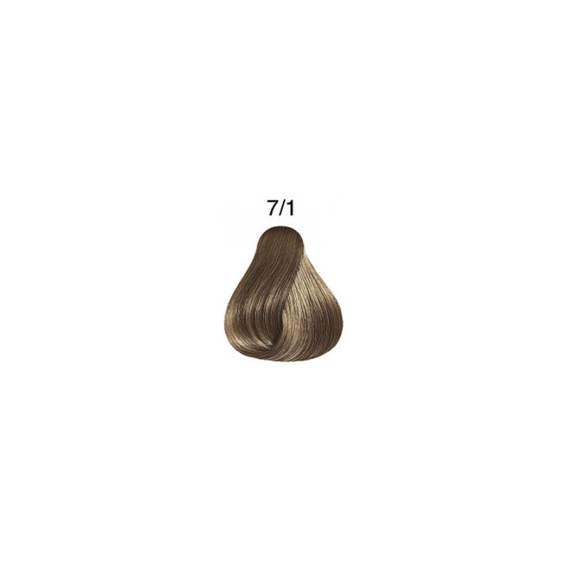 Wella Color Tinte Semipermanente Color Touch Sin Amoniaco N.  7. 1 Rubio Medio Ceniza