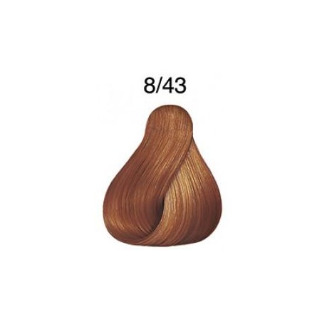 Wella Color Tinte Semipermanente Color Touch Sin Amoniaco N.  8.43 Rubio Claro Cobrizo Dorado