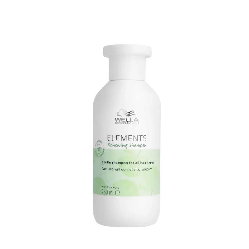 Wella Care Champu Elements Regenerador Sin Sulfato  250 Ml. Ref. 81466015