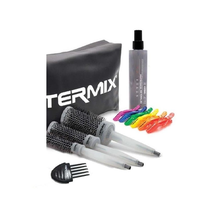 Termix Cepillos Termico Ceramic Kit Motivacion De 3 Unds Ø 17 - 28 - 43 Mm. Con  3 Regalos Ref. 001142
