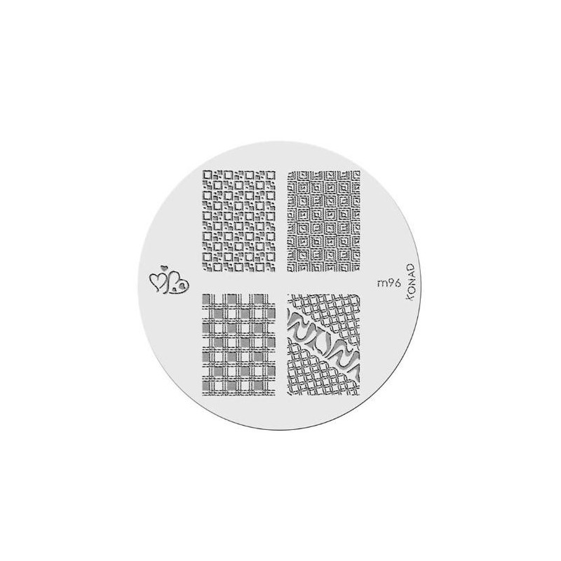 Konad Placa De Diseños Kim96