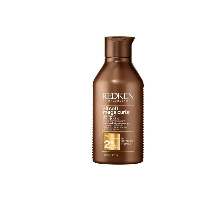 Redken Hair Care All Soft Mega Curl Champu  300ml   Ref. E3996500