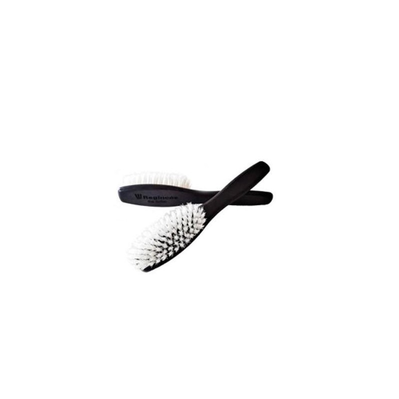Regincos Cepillo Softer Fade Y Limpieza Pua Fibra Blanca Suave 7 Lineas  Ref. 14107