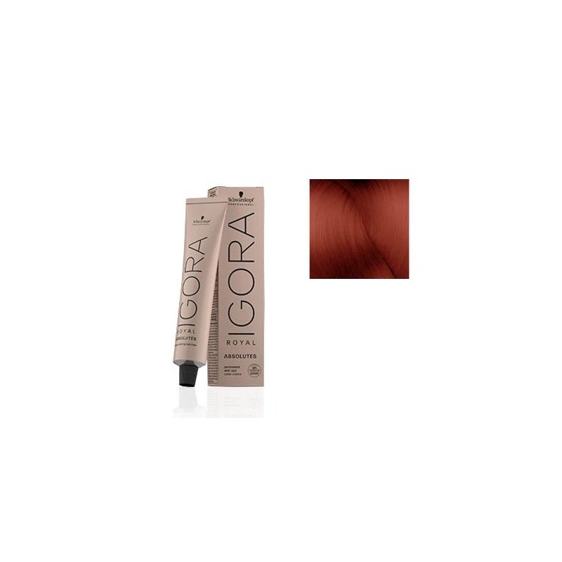 Schwarzkopf Igora Royal  6.80 Absolutes Rubio Oscuro Rojo Natural