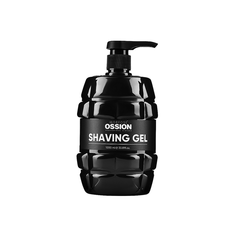 Ossion Premium Barber Line Shaving Gel 3in1 1000ml Ref: Oss-1007b