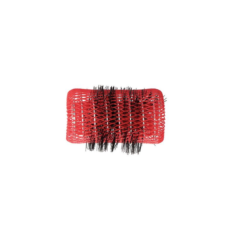Eurostil Rulos Malla 6 Unds. Ø 36 Mm  Rojo  Ref. 07769