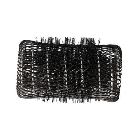 Eurostil Rulos Malla 6 Unds. Ø 40 Mm  Negro  Ref. 07770