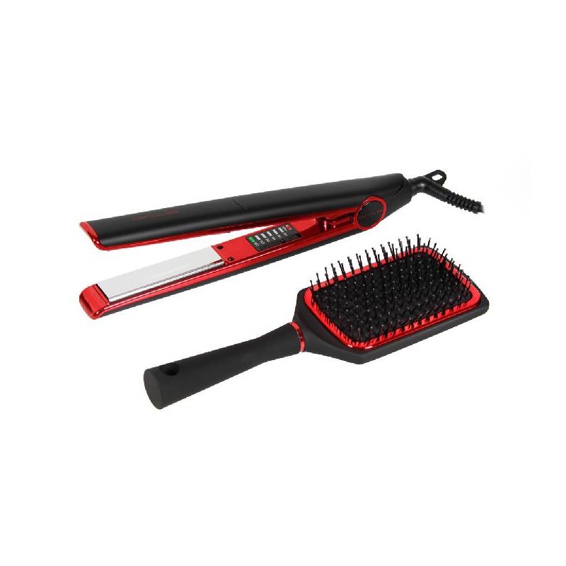 Corioliss Kit Christmas Plancha Titanio C1 Digital Y Paddle Red    Ref. Suk1230