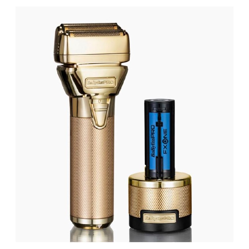 Babyliss Pro Afeitadora Fxone Gold 2 Rodillos Con Hoja Metalica    Ref. Fx79fsge  4rtists