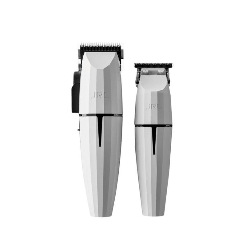 Jrl Maquinas Onix Ghost Combo Kit 1 Blanco Edition  Clipper Y Trimmer Sin Cable  Ref. Zzmaq30453