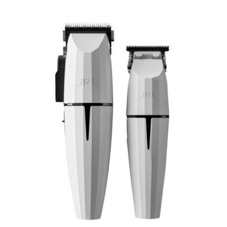 Jrl Maquinas Onix Ghost Combo Kit 1 Blanco Edition  Clipper Y Trimmer Sin Cable  Ref. Zzmaq30453
