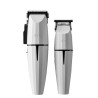Jrl Maquinas Onix Ghost Combo Kit 1 Blanco Edition  Clipper Y Trimmer Sin Cable  Ref. Zzmaq30453