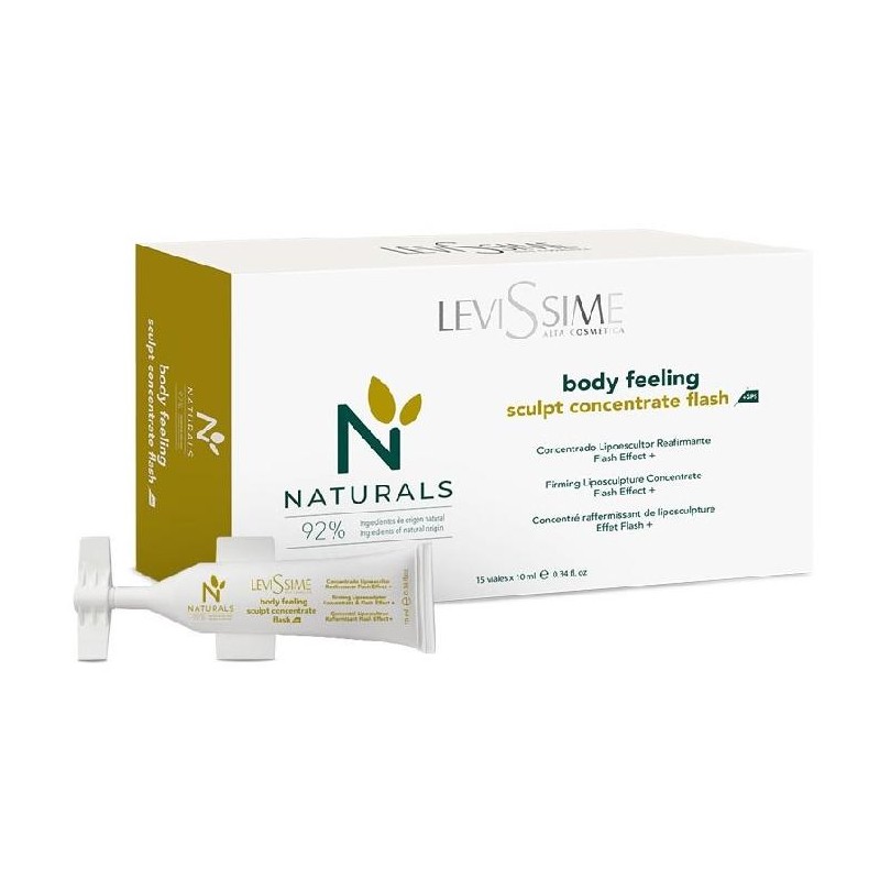 Levissime Naturals Body Feeling Sculpt Concentrate Flash  15 X 10 Ml. Ref.4678