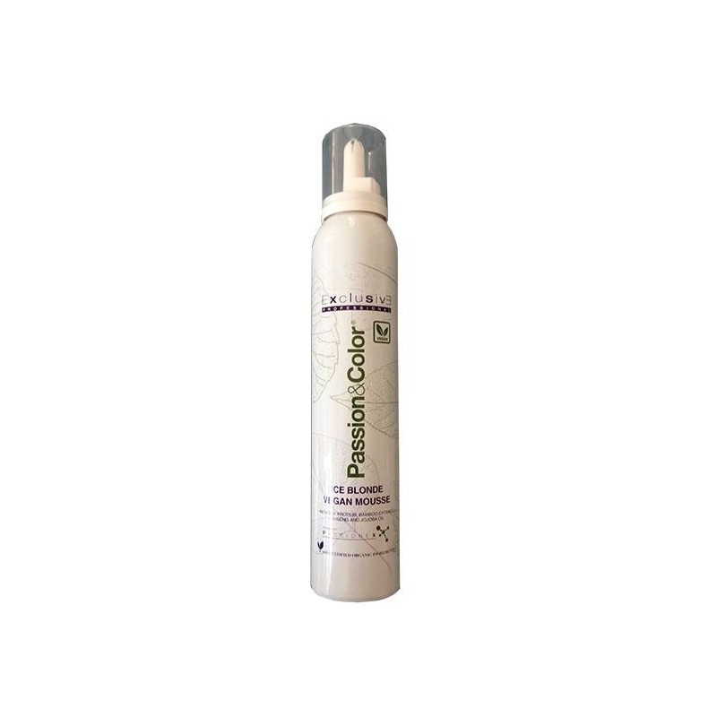 Exclusive Passion Y Color Ice Blonde Vegan Mousse 200 Ml. Ref. 18009