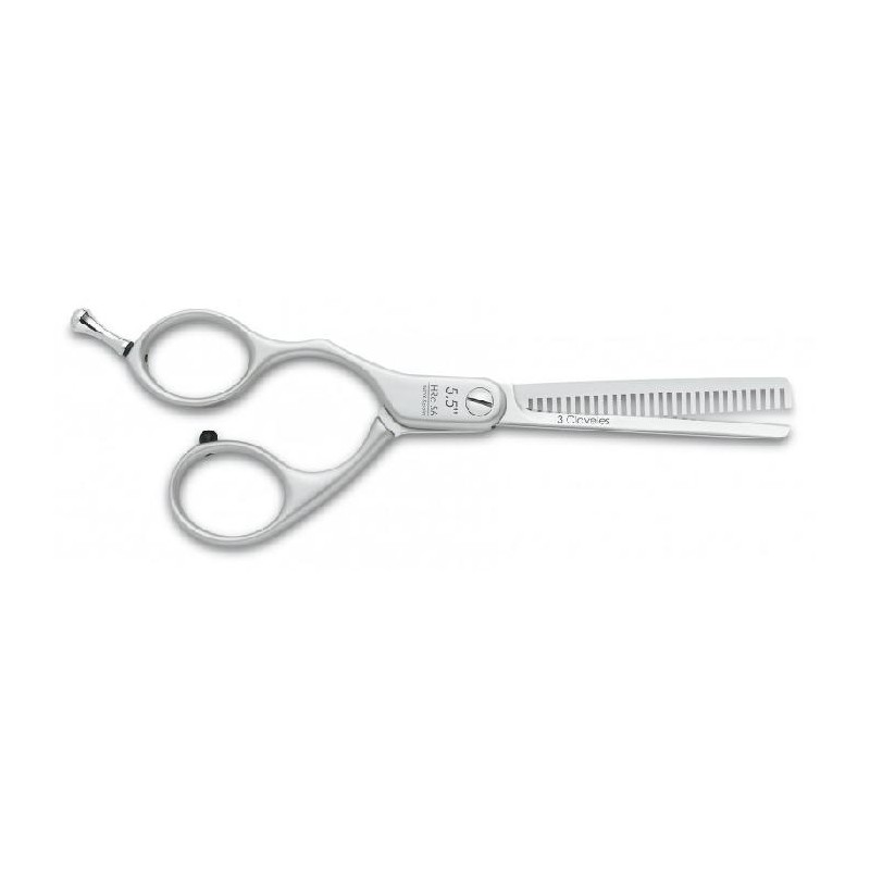 3 Claveles Tijera Aluminio Blanco Acero Hrc56 Esculpir Para Zurdo Filo Suave 5.5 Pulgadas Ref. 12697