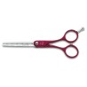 3 Claveles Tijera Aluminio Roja Esculpir 28 Dientes Acero Hrc56 Filo Suave 5.5 Pulgadas Ref. 12609