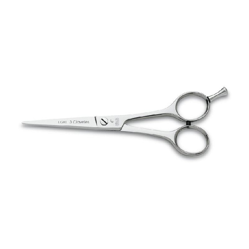 3 Claveles Tijera St Light Brillo Acero Hrc56 Filo Micro-dentada 6 Pulgadas Ref. 12577