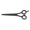 3 Claveles Tijera Titanium Negra Hrc60 Filo Navaja Cóncava 5.5 Pulgadas Ref. 12496