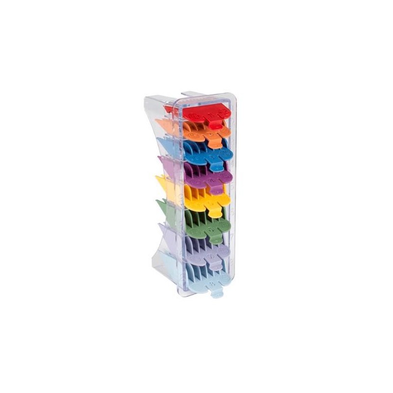 Ag Set 8 Peines Colores Compatible Wahl Ref.40122