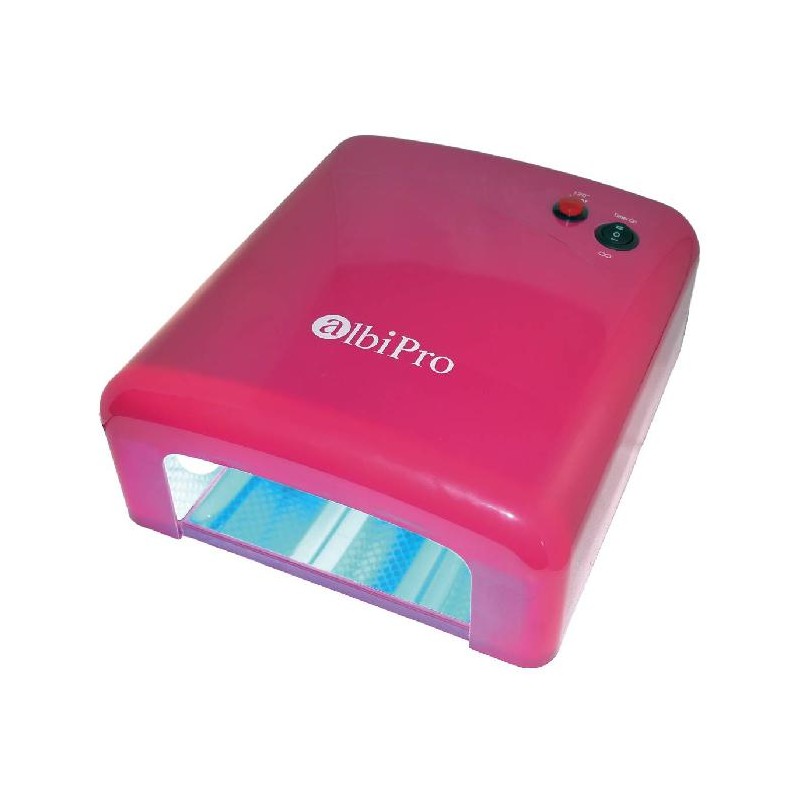 Albipro Lampara Uñas Rosa Y Morada 4x9 Wat 36wat Ref. 2701