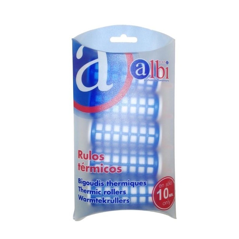 Albipro Rulos Termicos Grande 5 Unds 7 Ctm. Ø 25 Mm Ref. Rt5g