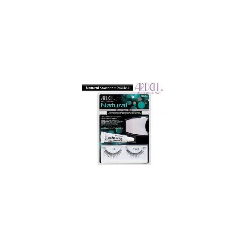 Ardell Pestañas Natural Starter Kit 110 Black Ref. 240454