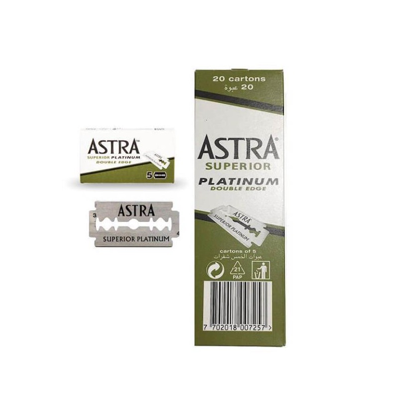 Astra Cuchilla Premium Dispensador 20x5 Hojas Ref. 07100